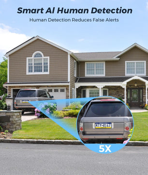 2.4G 8MP 1080P Dual Screens 90° Wireless Surveillance Camera