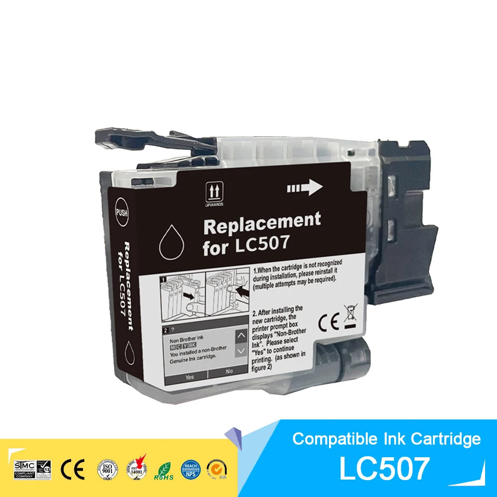 LC-507 Compatible Ink Cartridge For Brother MFC-J5115DW Printer