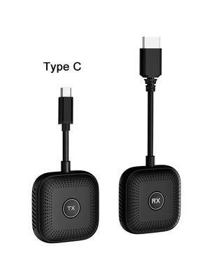 Wireless Type-C 50M HDMI Transmitter Receiver Adapter Set