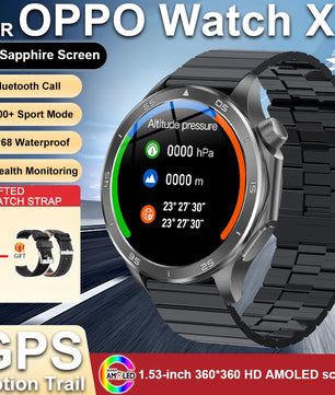 Silica Gel Waterproof Android Round Shape On-Wrist Smartwatch