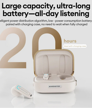 Wireless MQT55 TWS Bluetooth 5.4 Dual Mode Earphones 