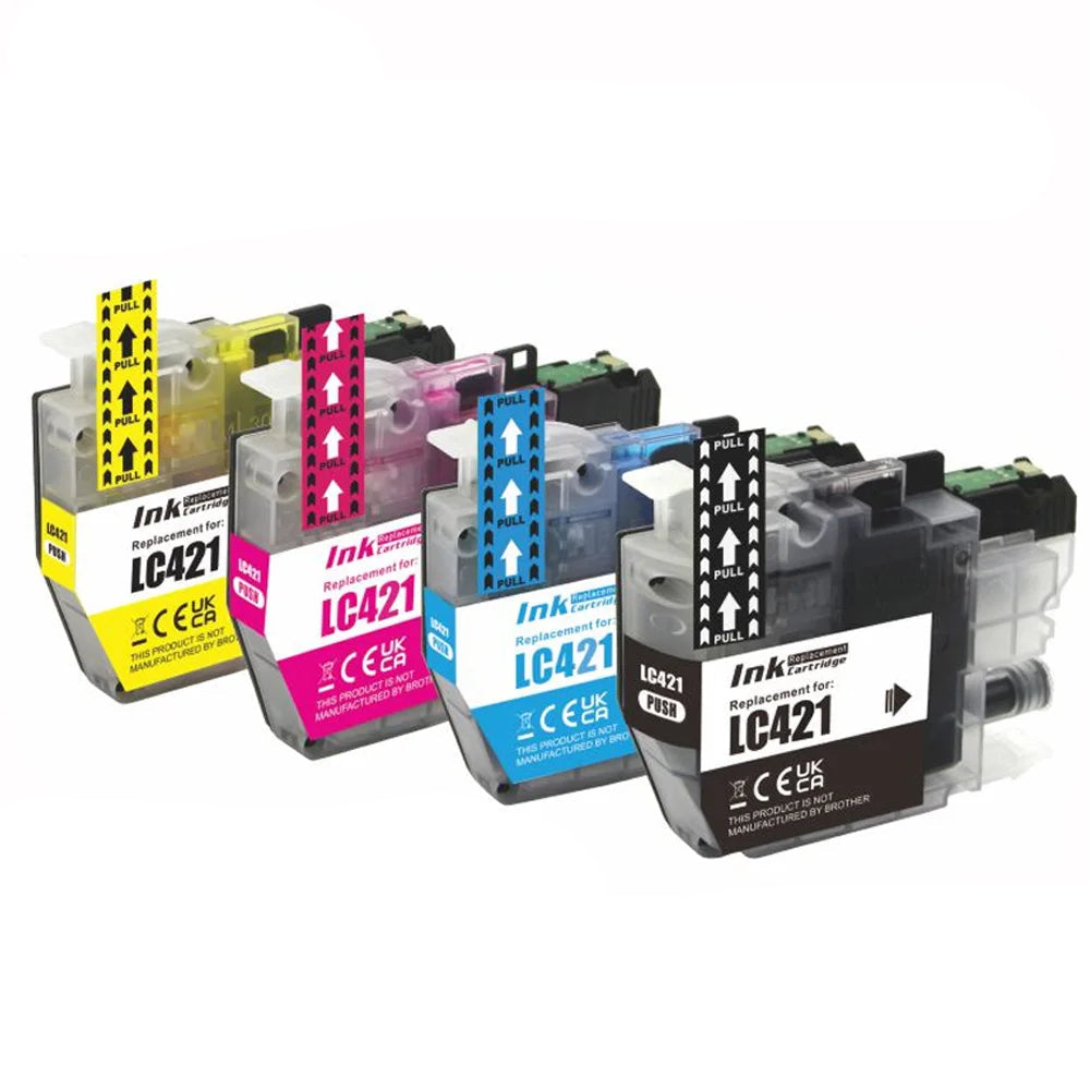 LC421 Ink Cartridge Compatible For Brother DCP-J1050DW MFC-J1010DW
