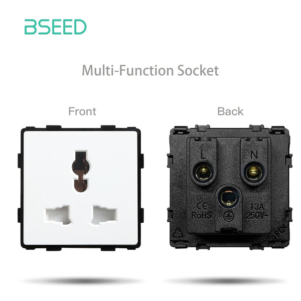 Bseed 13A Plastic Panel Wireless WIFI Control Smart Power Socket