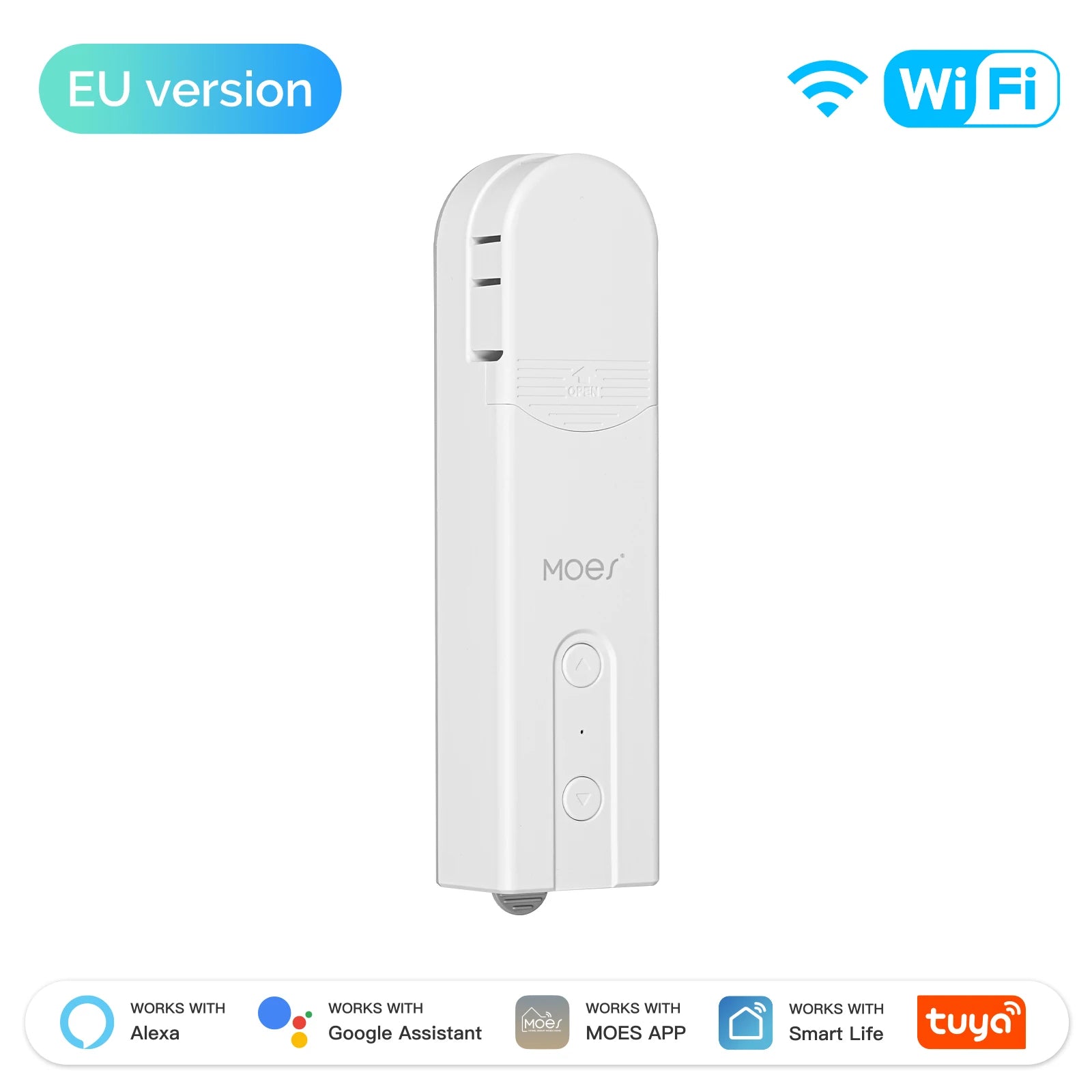 MOES WiFi Roller Blinds Motor for Curtains with Alexa Google Home