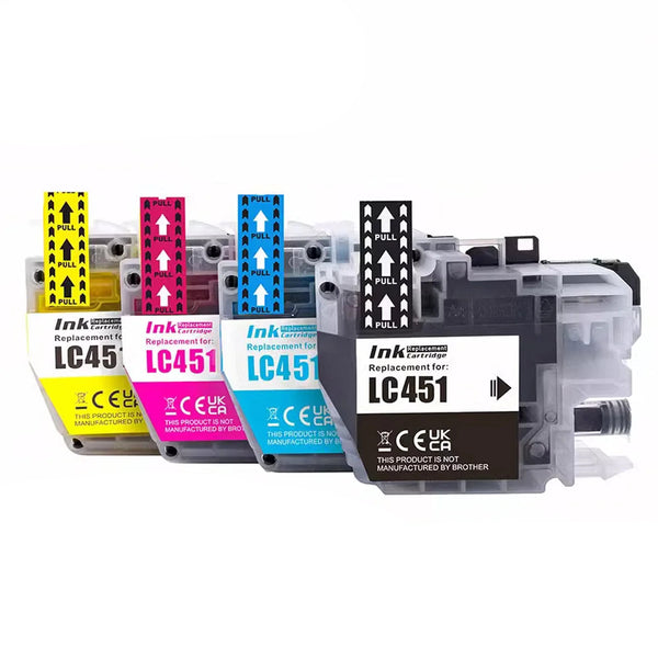 LC451 Ink Cartridge For Brother DCP-J1050DW/J1140DW MFC-J1010DW