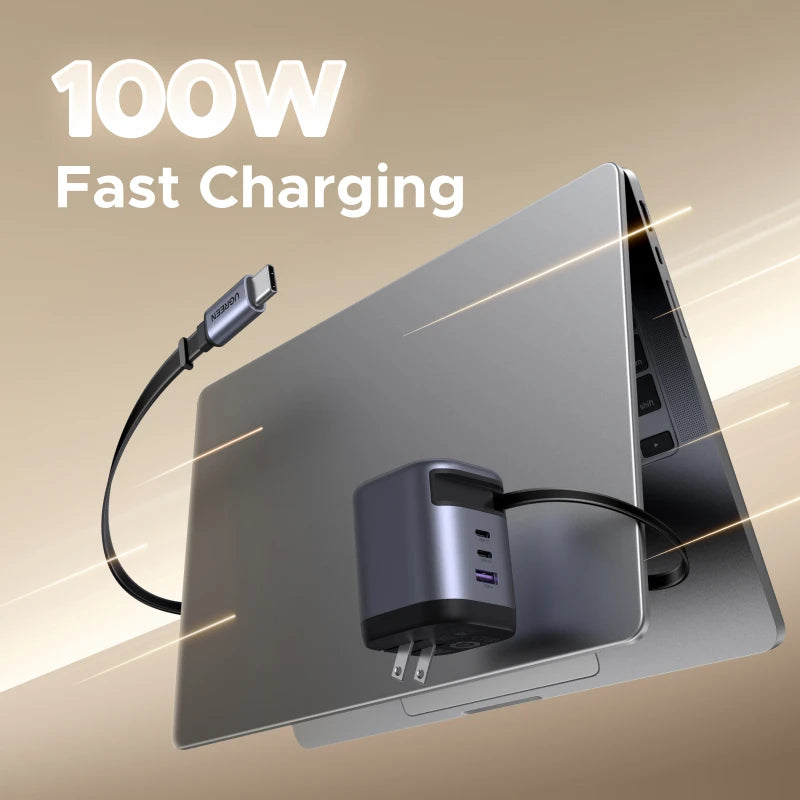 Ugreen 100W Alloy USB Type-C Charge For Laptop MacBook Pro