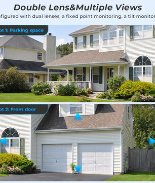 IP66 12MP Digital Zoom WIFI Dual Screens Waterproof Dome Camera