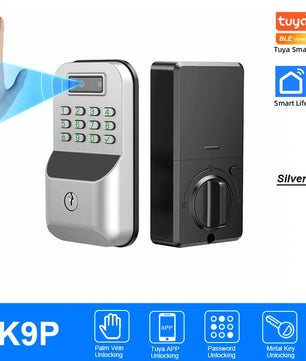 Zinc Alloy IP65 Bluetooth Waterproof Electronic Smart Door Lock