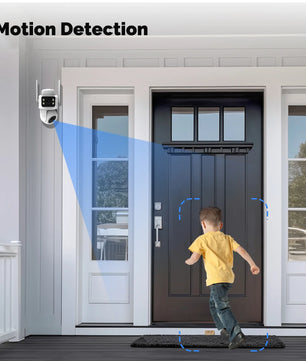 Moes 2.4GHz 8MP Outdoor Waterproof Auto Track Two Way Camera