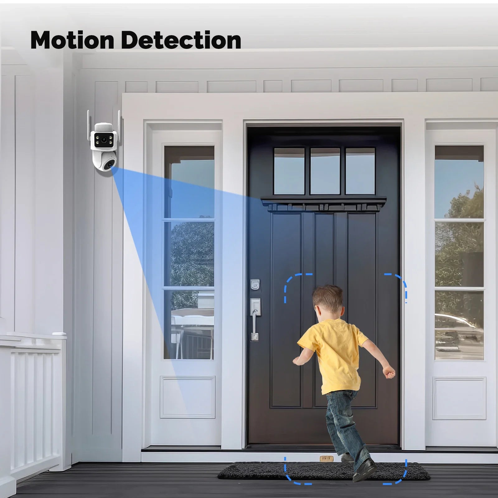 Moes 2.4GHz 8MP Outdoor Waterproof Auto Track Two Way Camera