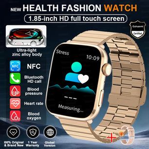 Rubber Waterproof Android Square Shaped Amoled Screen Smartwatch