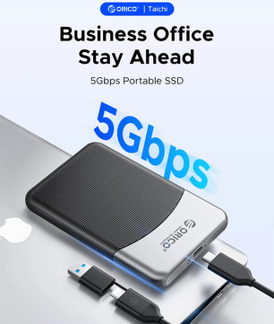 USB 3.1 Type-C External Solid State Drive For Laptop And Desktop