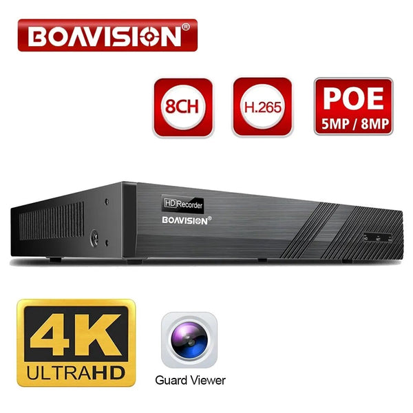 Boavision Plastic Panel Digital Ultra HD Video Recorder DVR