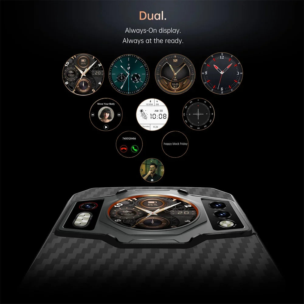 9800mAh 6.78" 12GB 256GB Android WP21 Rugged 4G Smartphone