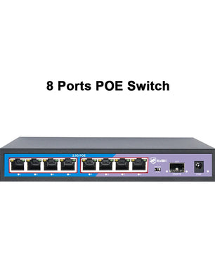 2.5G Ethernet Switch Network Switch CCTV Security IP Camera