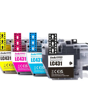 LC431 Ink Cartridge Compatible For Brother DCP-J1050DW,DCP-J1140DW