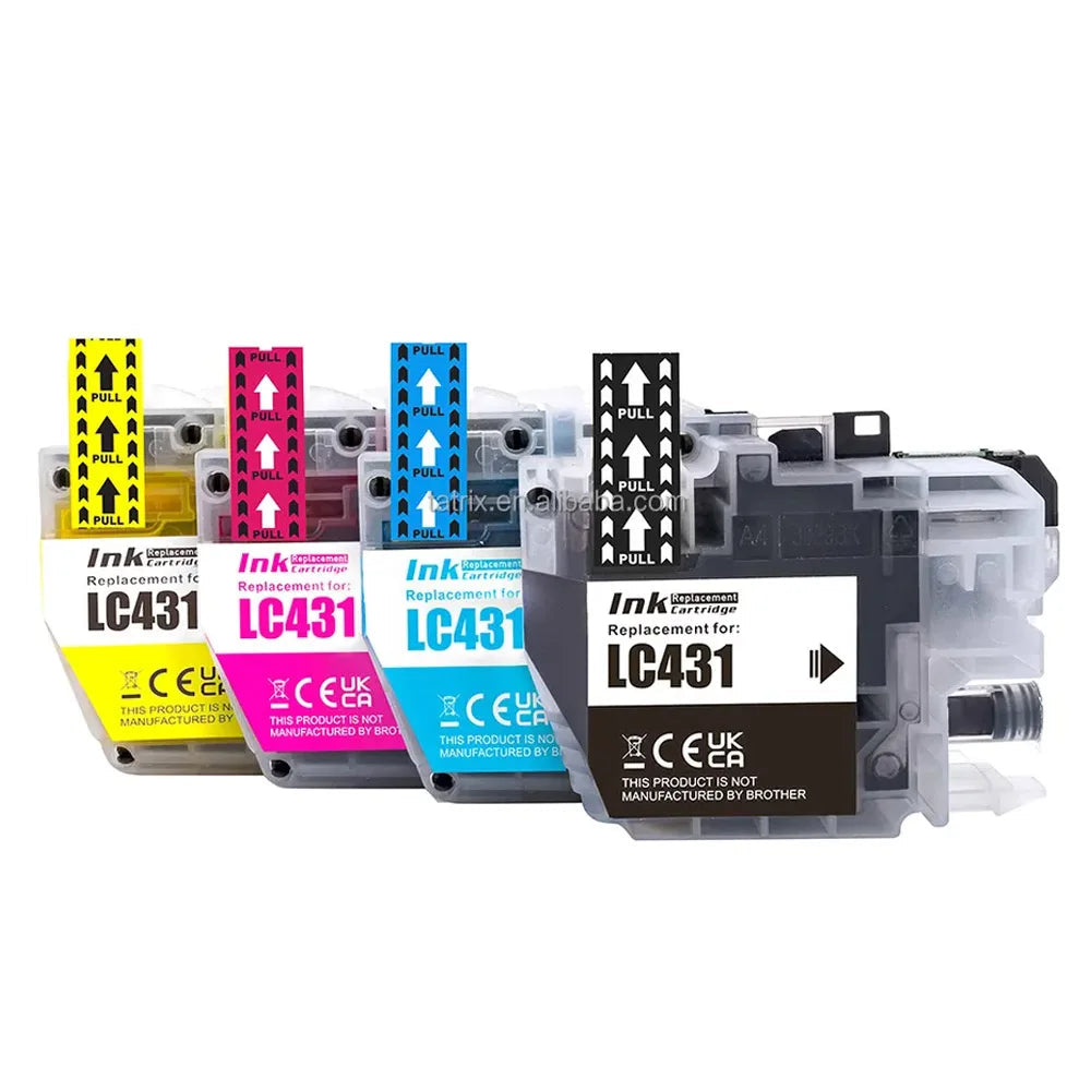 LC431 Ink Cartridge Compatible For Brother DCP-J1050DW,DCP-J1140DW