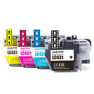 LC431 Ink Cartridge Compatible For Brother DCP-J1050DW,DCP-J1140DW