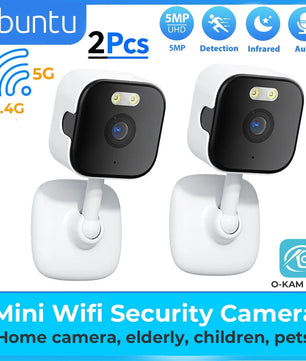 5MP Night Vision 5G Wifi Human Detection Surveillance Camera