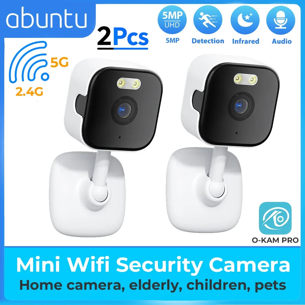 5MP Night Vision 5G Wifi Human Detection Surveillance Camera