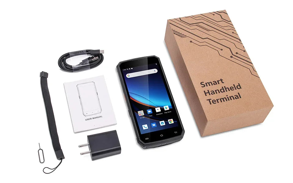 3900mAh 64GB Type-C Interface Android 8MP Mobile Phone