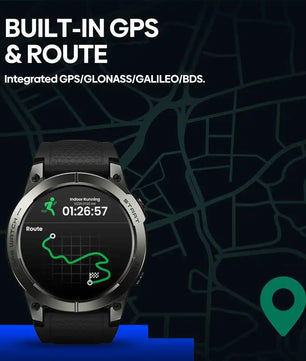 Silica Gel Amoled Display Waterproof Android Round Shape Smartwatch