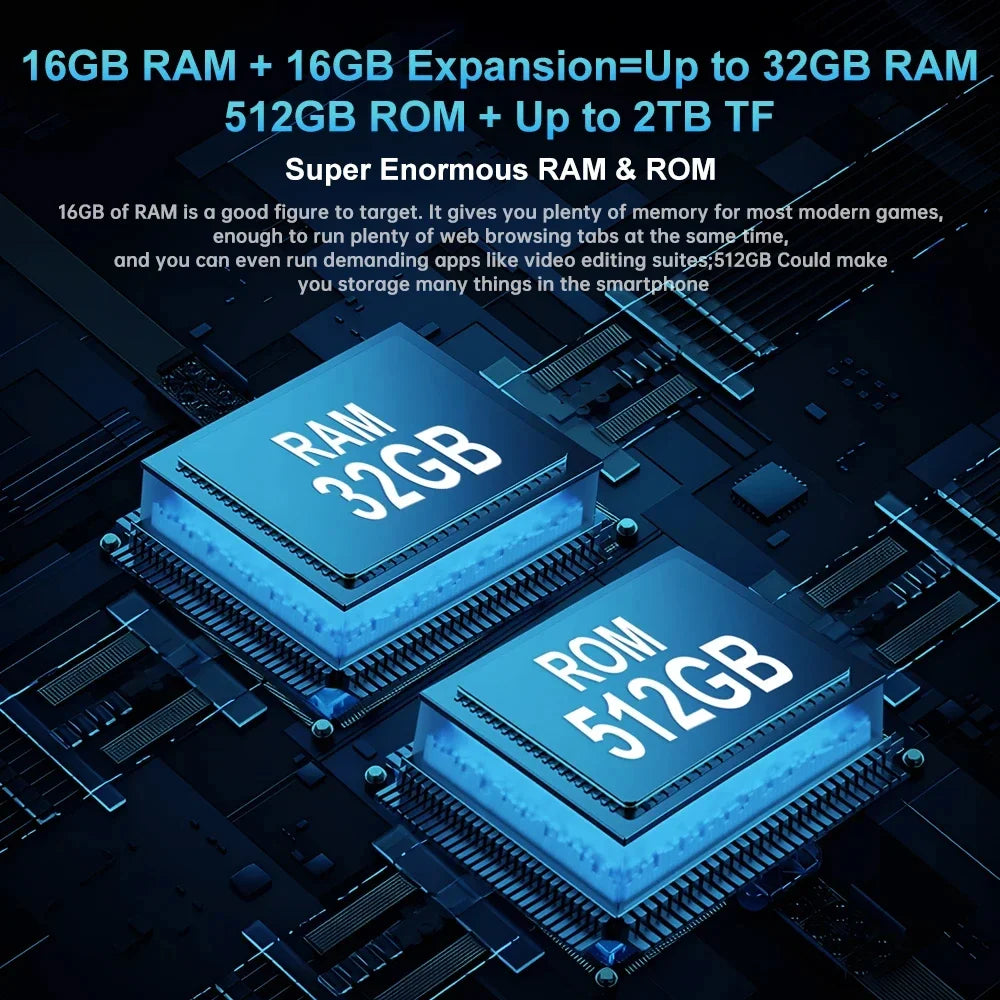 23800mAh 6.79" 512GB Android Tank 3 Rugged 5G Smartphone