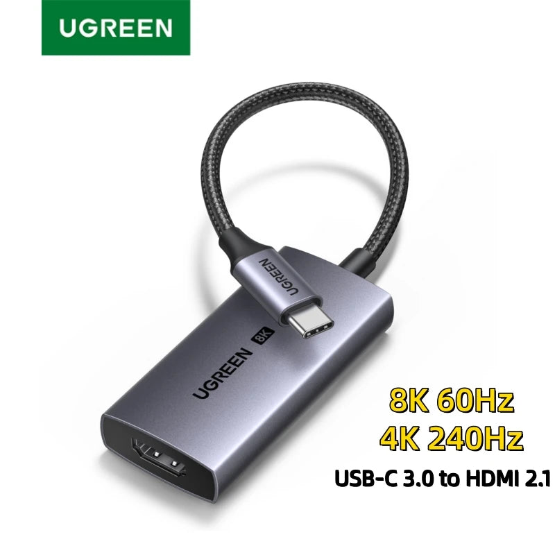 Ugreen 8K HDMI Compatible Adapter for Xiaomi MacBook Pro