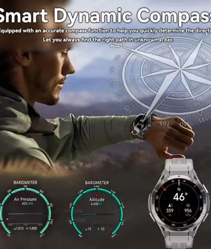 Silica Gel Amoled Display Waterproof Android Round Shaped Smartwatch