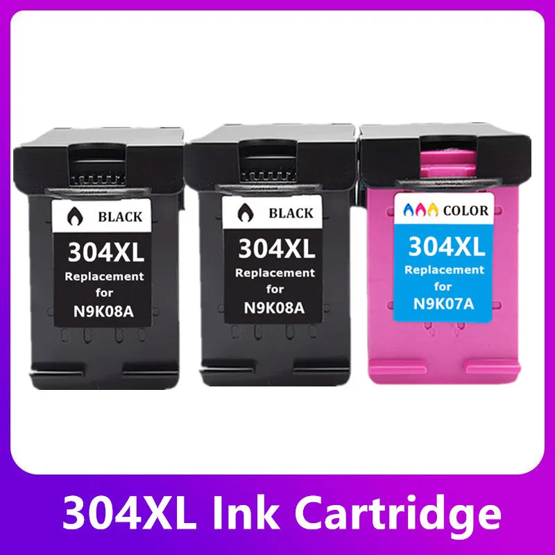 304XL Ink Cartridge Compatible For HP 304 XL Deskjet 2620 All-in 3700 3720