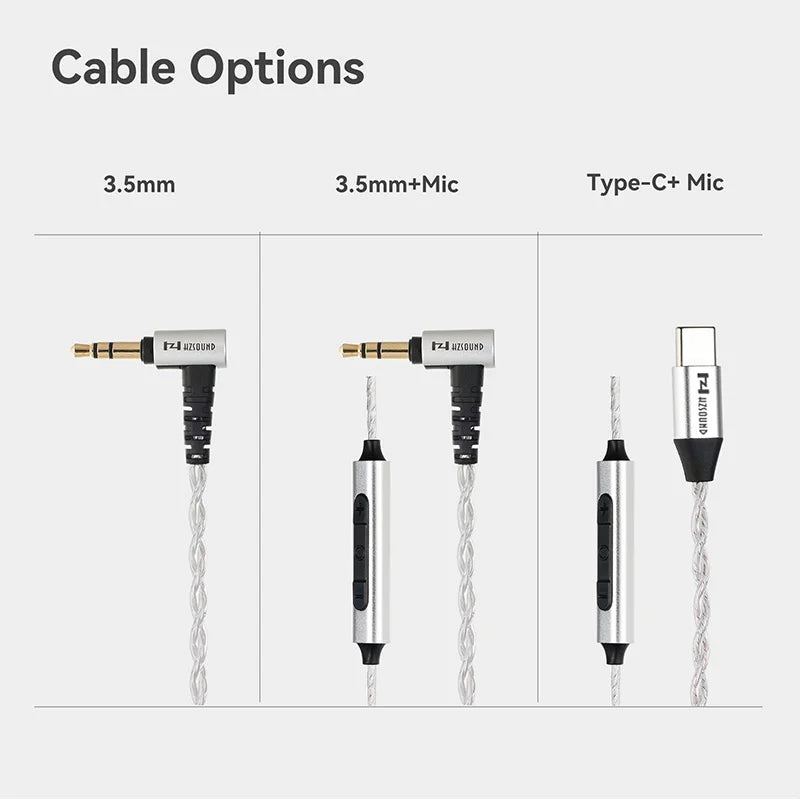 Metal Dynamic Bluetooth Interchangeable Tuning Nozzles Earphones