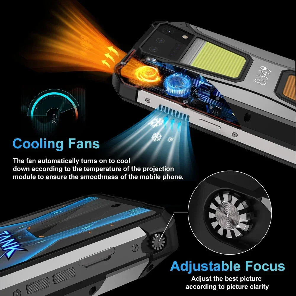 Tank 2 PRO Rugged Android Normal Screen Fast Charging Smartphone