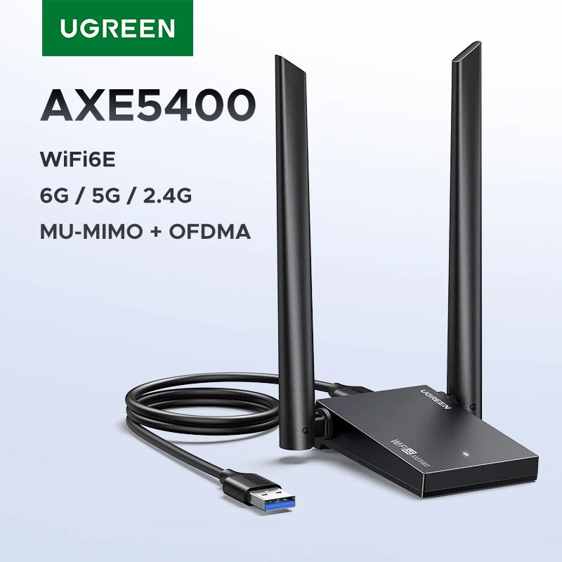 Ugreen 5G 2.4G Tri-Band WiFi Adapter for Windows 11