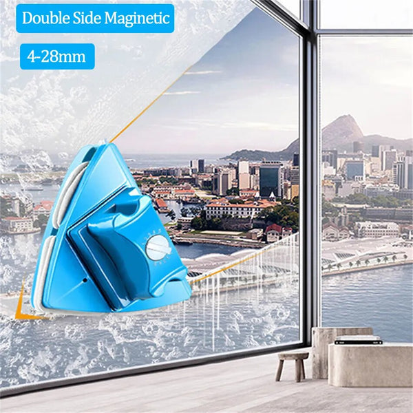 4-28mm Plastic Double Sided Magnetic Glass Window Cleaner