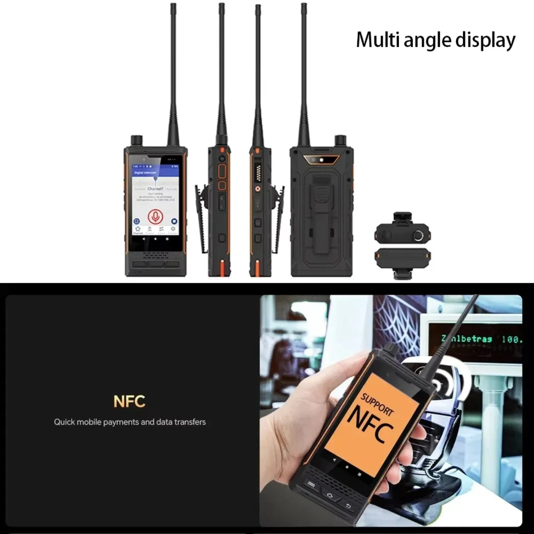 3000mAh 64GB Android Normal Screen Fast Charging Smartphone