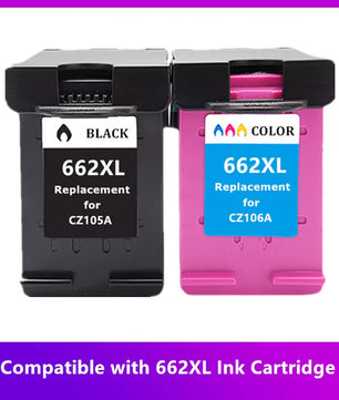 662XL Ink Cartridge Compatible For HP Deskjet 1015 1515 2515 2545 2645 3545