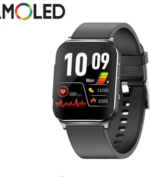 Alloy Waterproof Android Square Shape Heart Rate Monitoring Smartwatch