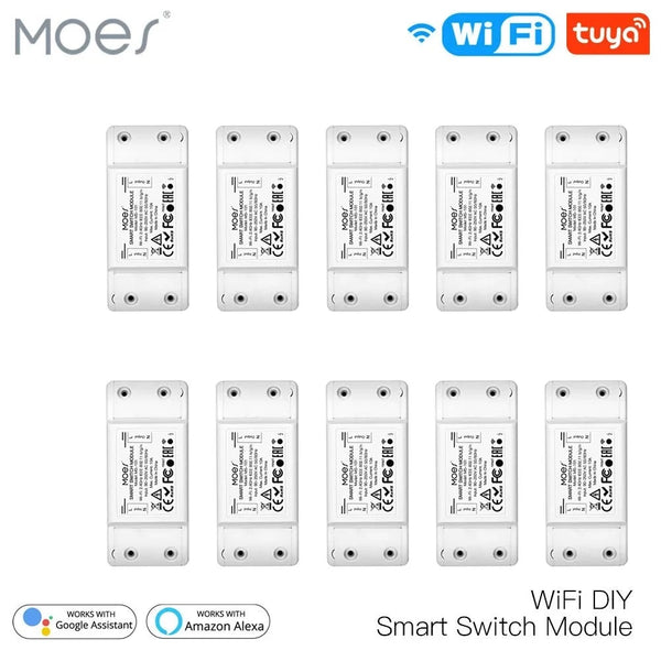 Moes Plastic Light Smart Voice Control Universal Switch