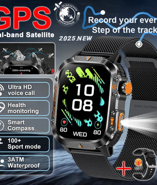 Silica Gel Waterproof Android Square Shape On-Wrist Smartwatch