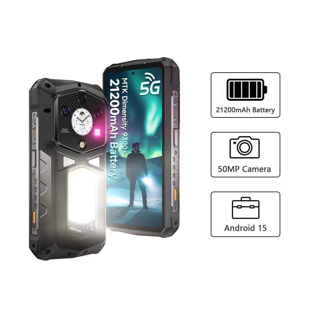 7500mAh 32GB Android Fullview Display Fast Charging Smartphone