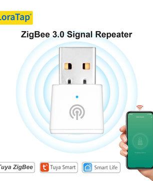 LoraTap Plastic ZigBee 3.0 Remote Control Push Button Switch