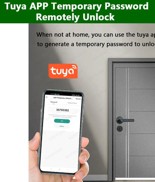 RayKube Stainless Steel Fingerprint Digital Smart Door Lock