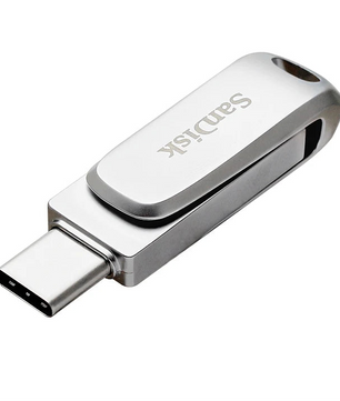 USB 3.2 Metal Dual Pen Drive U Disk for Computer and Phone