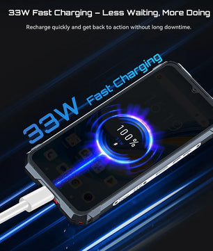 7500mAh KingKong 11 256GB Rugged Type-C Rear Display Smartphone