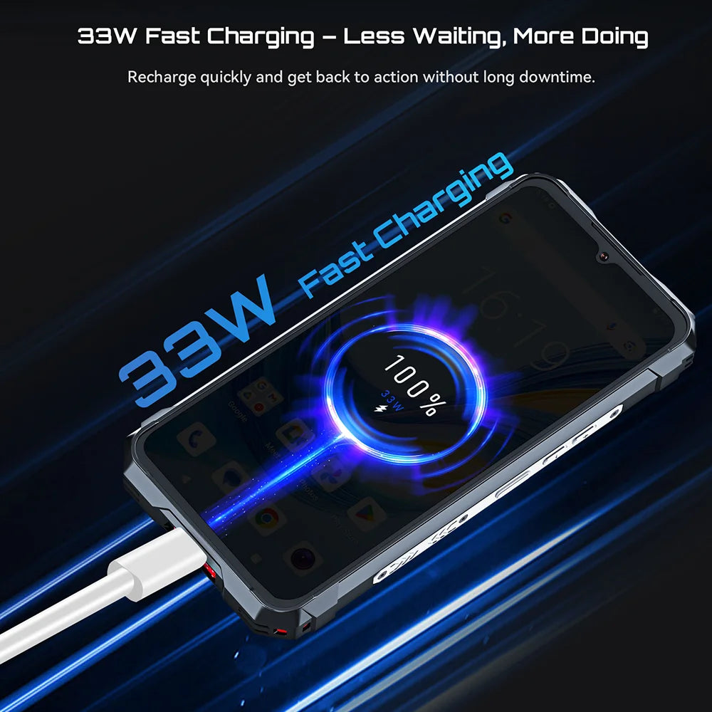 7500mAh KingKong 11 256GB Rugged Type-C Rear Display Smartphone