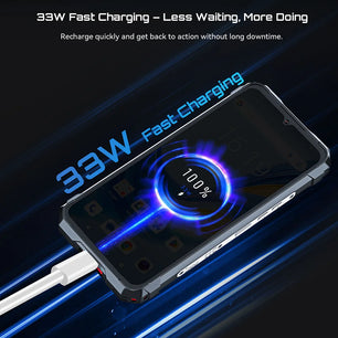 7500mAh KingKong 11 256GB Rugged Type-C Rear Display Smartphone