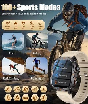 Fine Steel Waterproof Android Square Shaped Amoled Screen Smartwatch