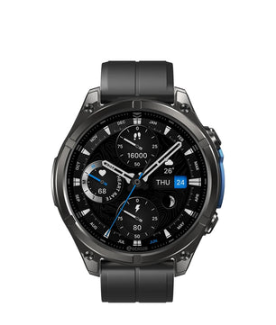 Steel Amoled Display Waterproof Android Round Shaped Smartwatch