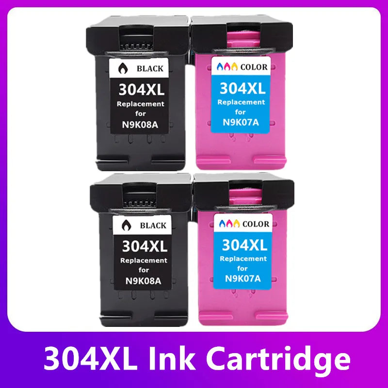 304XL Ink Cartridge Compatible For HP Deskjet Envy 2620 2630 2632