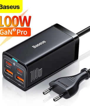 Baseus 100W USB Type-C Fast Charger For MacBook iPhone Xiaomi